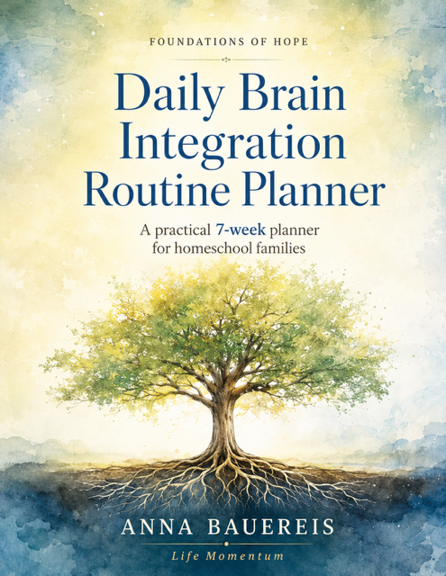 Foundations of Hope Daily Brain Integration Routine Planner cover